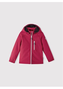 Reima Kurtka softshell Vantti 5100009A Czerwony Regular Fit ze sklepu MODIVO w kategorii Kurtki dziewczęce - zdjęcie 181146864