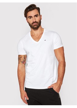 Tommy Jeans T-Shirt DM0DM04410 Biały Regular Fit ze sklepu MODIVO w kategorii T-shirty męskie - zdjęcie 181146871