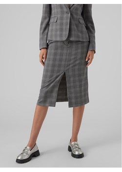 Vero Moda Spódnica midi Malin 10299880 Szary Relaxed Fit ze sklepu MODIVO w kategorii Spódnice - zdjęcie 181146874