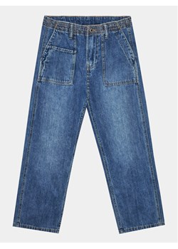Pepe Jeans Jeansy Loose Jeans Utility Jr PB202139 Niebieski Loose Fit ze sklepu MODIVO w kategorii Spodnie dziewczęce - zdjęcie 181146890