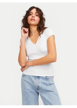JJXX T-Shirt Hayden 12249361 Biały Slim Fit ze sklepu MODIVO w kategorii Bluzki damskie - zdjęcie 181146972