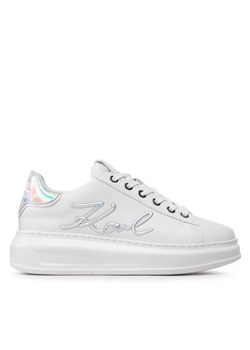 KARL LAGERFELD Sneakersy KL62510A Biały ze sklepu MODIVO w kategorii Trampki damskie - zdjęcie 181146973