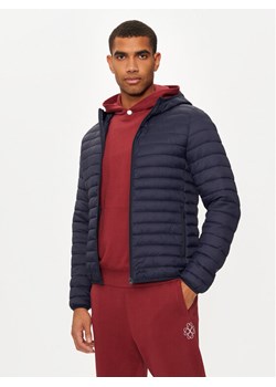 United Colors Of Benetton Kurtka przejściowa 2BA2UN02O Granatowy Regular Fit ze sklepu MODIVO w kategorii Kurtki męskie - zdjęcie 181147010