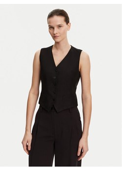 Weekend Max Mara Kamizelka garniturowa Pace 2515151012 Czarny Slim Fit ze sklepu MODIVO w kategorii Kamizelki damskie - zdjęcie 181147050