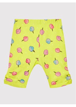United Colors Of Benetton Legginsy 3XW9GF00K Zielony Slim Fit ze sklepu MODIVO w kategorii Legginsy niemowlęce - zdjęcie 181147123