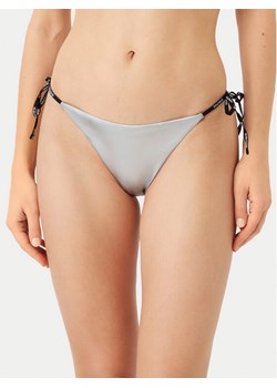 HUGO Dół od bikini Pure 50535235 Srebrny ze sklepu MODIVO w kategorii Stroje kąpielowe - zdjęcie 181147182