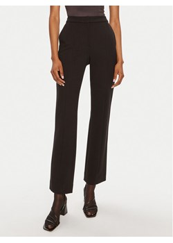 KARL LAGERFELD Chinosy 245W1001 Czarny Slim Fit ze sklepu MODIVO w kategorii Spodnie damskie - zdjęcie 181147350