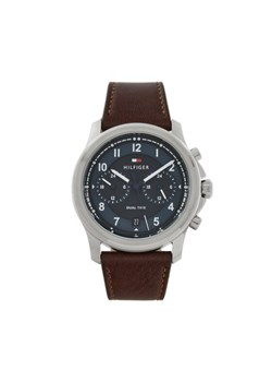 Tommy Hilfiger Zegarek Wesley 1710625 Brązowy ze sklepu MODIVO w kategorii Zegarki - zdjęcie 181147373