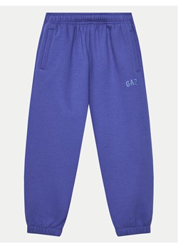 Gap Spodnie dresowe 741404-05 Niebieski Relaxed Fit ze sklepu MODIVO w kategorii Spodnie chłopięce - zdjęcie 181147444