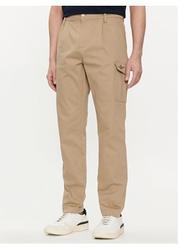 Aeronautica Militare Spodnie materiałowe 241PA1579CT3247 Beżowy Slim Fit ze sklepu MODIVO w kategorii Spodnie męskie - zdjęcie 181147454