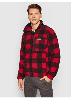Columbia Polar Winter Pass 1866565 Czerwony Regular Fit ze sklepu MODIVO w kategorii Bluzy męskie - zdjęcie 181147603