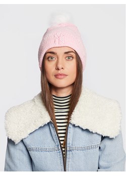 New Era Czapka New York Yankees Chenille Beanie 60284837 Różowy ze sklepu MODIVO w kategorii Czapki zimowe damskie - zdjęcie 181147622