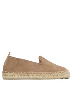 Manebi Espadryle Flat Espardilles W 1.9 N0 Beżowy ze sklepu MODIVO w kategorii Espadryle damskie - zdjęcie 181147631