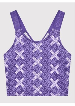 Kenzo Kids Top K15598 Fioletowy Regular Fit ze sklepu MODIVO w kategorii Bluzki dziewczęce - zdjęcie 181147651