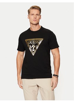 Guess T-Shirt M5RI49 K9RM1 Czarny Regular Fit ze sklepu MODIVO w kategorii T-shirty męskie - zdjęcie 181147732