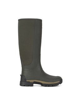 Hunter Kalosze MFT9079NRE-DOV-M Khaki ze sklepu MODIVO w kategorii Kalosze damskie - zdjęcie 181147834