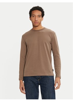 Sisley Longsleeve 3B7SS1045 Brązowy Regular Fit - id: 0000304287299 - marki Sisley - 181147880 Sisley Longsleeve 3B7SS1045 Brązowy Regular Fit ze sklepu MODIVO w kategorii T-shirty męskie - zdjęcie 181147880
