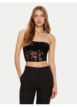 ACCESS FASHION Top 44-2235-362 Czarny Slim Fit ze sklepu MODIVO w kategorii Bluzki damskie - zdjęcie 181147894