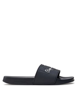 Pepe Jeans Klapki Slider Young M PMS70147 Granatowy ze sklepu MODIVO w kategorii Klapki męskie - zdjęcie 181147963