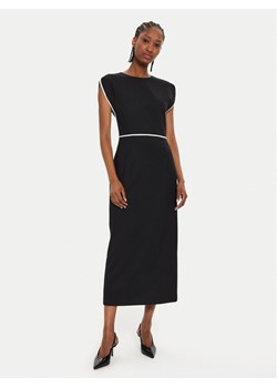 Boss Sukienka dzianinowa Detira 50524083 Czarny Slim Fit ze sklepu MODIVO w kategorii Sukienki - zdjęcie 181148004
