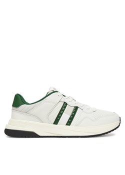 Tommy Jeans Sneakersy Retrocasual Runner EM0EM01528 Biały ze sklepu MODIVO w kategorii Buty sportowe męskie - zdjęcie 181148021