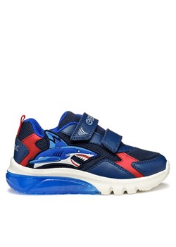 Geox Sneakersy J Ciberdron J55LBB 014BU C0735 M Granatowy ze sklepu MODIVO w kategorii Buty sportowe dziecięce - zdjęcie 181148133