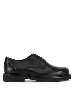 Badura Półbuty CALEB-01 MI08 Czarny ze sklepu MODIVO w kategorii Buty eleganckie męskie - zdjęcie 181148164