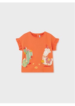 Mayoral T-Shirt 1013 Pomarańczowy Regular Fit ze sklepu MODIVO w kategorii Koszulki niemowlęce - zdjęcie 181148181