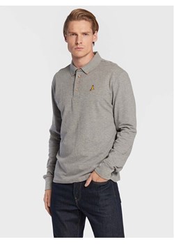 Brave Soul Polo MLT-412WASHINGTN Szary Slim Fit ze sklepu MODIVO w kategorii T-shirty męskie - zdjęcie 181148194