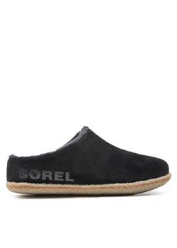 Sorel Kapcie Youth Lanner Ridge™ II NY3926 Czarny ze sklepu MODIVO w kategorii Kapcie dziecięce - zdjęcie 181148222