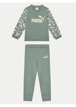 Puma Dres Minicats Sandy Adventures 686284 Zielony Regular Fit ze sklepu MODIVO w kategorii Dresy dla niemowlaka - zdjęcie 181148382