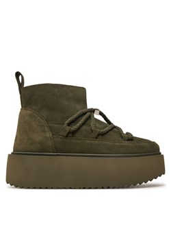 Inuikii Śniegowce Classic Low Platform 75204-004 Khaki ze sklepu MODIVO w kategorii Śniegowce damskie - zdjęcie 181148383