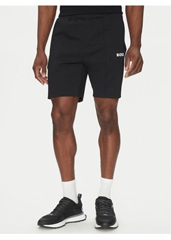 BOSS Szorty sportowe 50537819 Czarny Regular Fit ze sklepu MODIVO w kategorii Spodenki męskie - zdjęcie 181148594