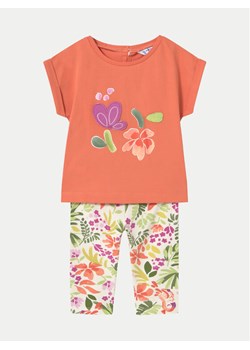 Mayoral Komplet t-shirt i legginsy 1738 Pomarańczowy Regular Fit ze sklepu MODIVO w kategorii Komplety niemowlęce - zdjęcie 181148643