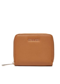 Puccini Duży Portfel Damski BLP838A Brązowy ze sklepu MODIVO w kategorii Portfele damskie - zdjęcie 181148731