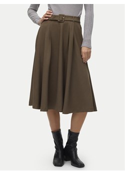 Vero Moda Spódnica trapezowa Tarisa 10318628 Brązowy Regular Fit ze sklepu MODIVO w kategorii Spódnice - zdjęcie 181148772