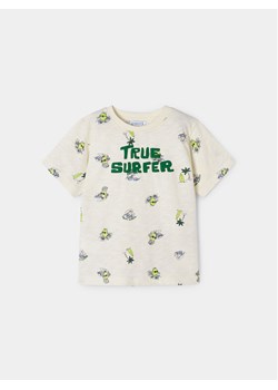 Mayoral T-Shirt 3024 Écru Regular Fit ze sklepu MODIVO w kategorii T-shirty chłopięce - zdjęcie 181148883