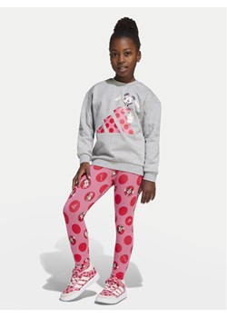 adidas Komplet bluza i legginsy Disney Mickey Mouse JF3645 Kolorowy Regular Fit ze sklepu MODIVO w kategorii Komplety dziewczęce - zdjęcie 181148993