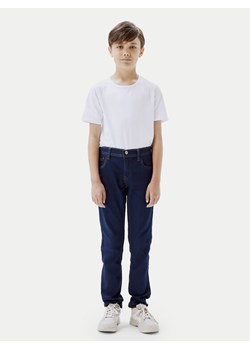 NAME IT Jeansy 13209696 Granatowy Slim Fit ze sklepu MODIVO w kategorii Spodnie chłopięce - zdjęcie 181149082