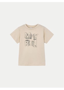 Mayoral T-Shirt 170 Beżowy Regular Fit ze sklepu MODIVO w kategorii T-shirty chłopięce - zdjęcie 181149092