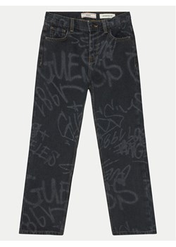 Guess Jeansy L5RA12 D5MU0 Czarny Relaxed Fit ze sklepu MODIVO w kategorii Spodnie chłopięce - zdjęcie 181149283