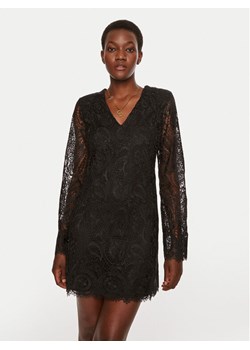 TWINSET Sukienka koktajlowa 242TP2467 Czarny Regular Fit ze sklepu MODIVO w kategorii Sukienki - zdjęcie 181149382