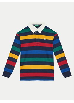 United Colors Of Benetton Polo 3TBXC301M Kolorowy Regular Fit ze sklepu MODIVO w kategorii T-shirty chłopięce - zdjęcie 181149432
