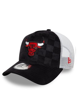 New Era Czapka z daszkiem Chicago Bulls Tonal Check 60595264 Czarny ze sklepu MODIVO w kategorii Czapki z daszkiem męskie - zdjęcie 181149463