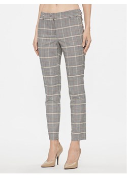 Marella Spodnie materiałowe Scherma 2331362336200 Szary Regular Fit ze sklepu MODIVO w kategorii Spodnie damskie - zdjęcie 181149550