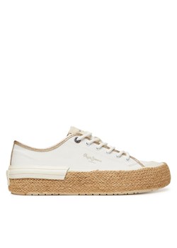 Pepe Jeans Espadryle Samoi Mix PLS31595 Biały ze sklepu MODIVO w kategorii Espadryle damskie - zdjęcie 181149753