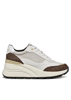 Geox Sneakersy D Spherica Ec13 D45WAA 085AS C1352 Biały ze sklepu MODIVO w kategorii Buty sportowe damskie - zdjęcie 181149794