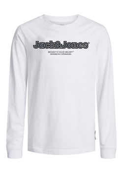 Jack&Jones Junior Bluzka 12247606 Biały Standard Fit ze sklepu MODIVO w kategorii T-shirty chłopięce - zdjęcie 181149884