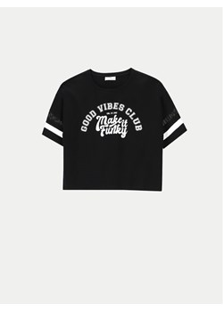 Coccodrillo T-Shirt ZC4143201SGJ Czarny Regular Fit ze sklepu MODIVO w kategorii Bluzki dziewczęce - zdjęcie 181150070
