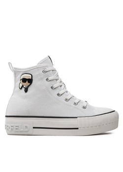 KARL LAGERFELD Trampki KL60444 Biały - id: 0000303651091 - marki Karl Lagerfeld - 181150074 KARL LAGERFELD Trampki KL60444 Biały ze sklepu MODIVO w kategorii Trampki damskie - zdjęcie 181150074